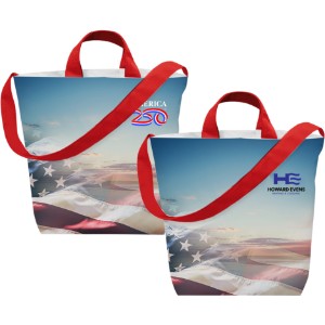 America250™ Sublime Series rPET Satchel Tote Bag - USA107