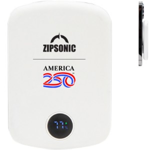 America250™ Mag Max 15W Wireless Charger Power Bank, 5,000mAh - USA110