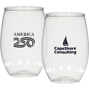 American250™ Stemless Wine Glass, 16 oz. - USA038