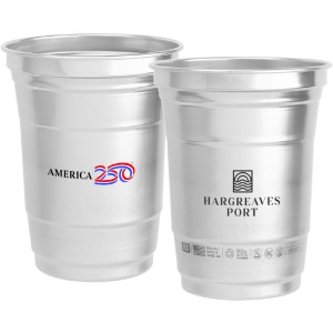 America250™ Top Cup by Ball™ Aluminum Cup, 16 oz. - USA039