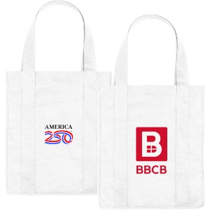 America250™ Non-Woven Shopper Tote Bag - USA056