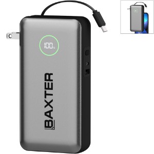 Phonesuit® Journey AC All-in-One Portable Battery Pack & Wall Adapter, 20000mAh - HT7298