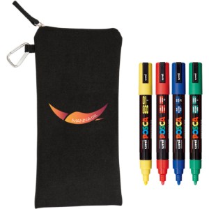 POSCA® 4-Piece Standard Marker Set w/ Bag - ST9411