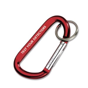 Test Your Detectors Carabiner, Stock - SDC100