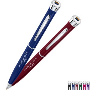 Garland® Chrome Accent Twist Ballpoint Pen - AW1180