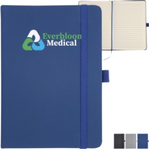 EarthTrendz™ Recycled PU Notebook, 5" x 7" - ST9418
