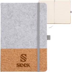 EarthTrendz™ Cork Notebook, 5-1/2" x 8-1/2" - ST9422