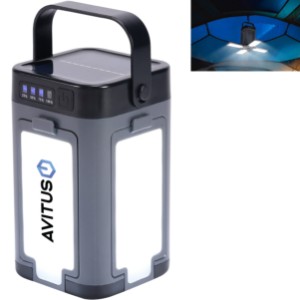Rechargeable 4-Panel 3W LED/SMD Lantern - ST9417