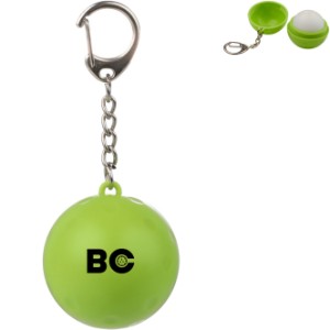 Pickleball SPF15 Lip Balm Key Chain - BT2636