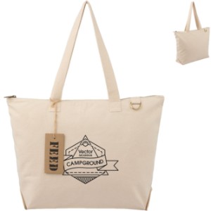 FEED® Organic Cotton Zippered Tote - LD1059