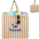FEED® Cotton & Jute Striped Tote