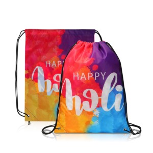 Dye-Sublimated Drawstring Backpack - Direct Import - RP1006