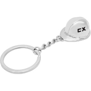 Hard Hat Metal Key Tag - DM5035