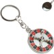 Mini Roulette Spinning Key Tag