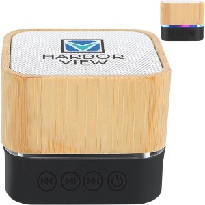 Bamboo Wireless Speaker with Standard Packaging - Direct Import - RP1019