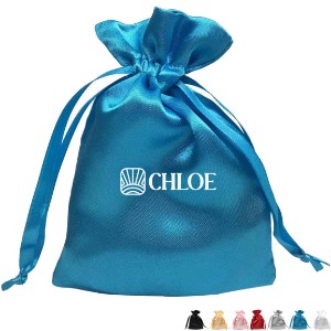 Trendy Satin Drawstring Pouch, 5" x 8" - VA2216