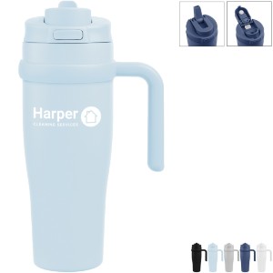 Apex Sip & Chug Recycled Stainless Steel Tumbler, 30oz. - HT7361