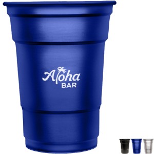 Reusable Metal Party Cup, 16oz. - LE9630