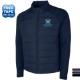 Charles River® Lotus Hybrid Recycled Poly Men's Puffer Jacket