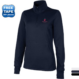 Charles River® Nu Fitness Recycled Poly/Spandex Ladies' 1/4 Zip - CV1824