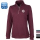 Charles River® Hudson Cotton/Poly 1/4-Zip Ladies' Pullover