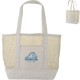 Canvas Mesh Tote