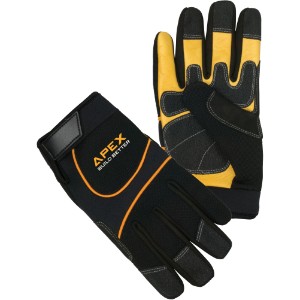 Cow Grain Leather Mechanic Work Glove - ST9439