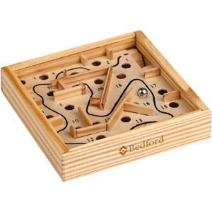A-Mazing Wood Mini Maze Game - SZ1521