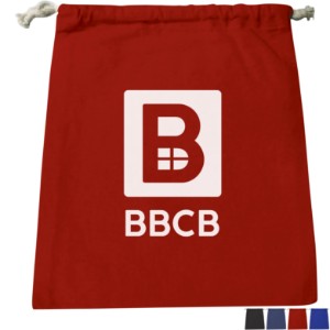 Cotton Canvas Colored Drawstring Pouch - SB2668