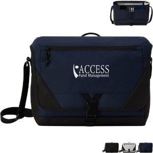 Peak Recycled rPET Laptop Messenger Bag - GM2773