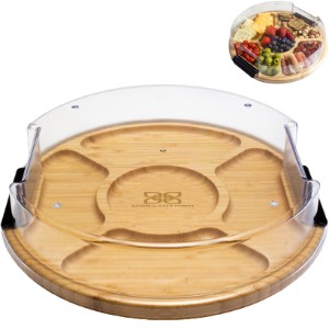 Round Flip Serve & Store Board - SZ1532