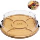 Round Flip Serve & Store Board