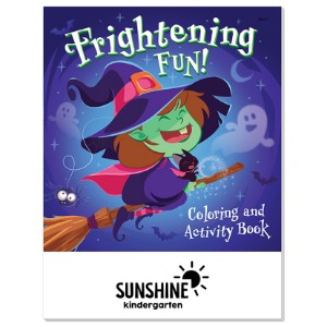 Frightening Fun Coloring & Activity Book - CLB023