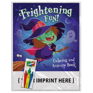 Frightening Fun Coloring Book Fun Pack - CLB024