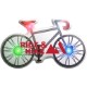 Bicycle Flashing LED Lapel Pin