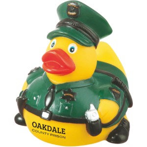 Prison Guard Rubber Duck - AN1645