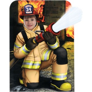 Lineman Firefighter Photo Prop Cutout, Custom - PHP004