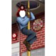 Fireman's Pole Photo Prop Cutout, Custom