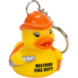 Fireman Rubber Duck Key Chain - GV1005