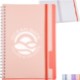 Arcadia Soft Spiral Notebook w/ Front Pocket, 6" x 8-1/4"