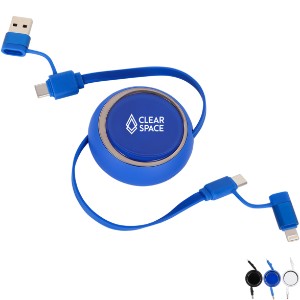 Mach 4-in-1 100W PD 39" Retractable Charging Cable - AR2276