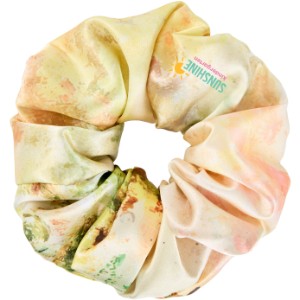 Wide Satin Elastic Hair Scrunchie - Direct Import - RP1026