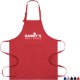 Adjustable Poly Cotton Twill Bib Apron With Two Pocket - Direct Import