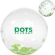 Green and White Confetti Filled Beach Ball, 16"