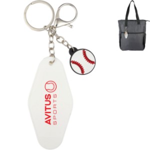 Baseball Motel Key Chain - BT2651