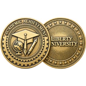 Die-Struck Challenge Coin, Custom, 1-1/2" - Direct Import - RP1043