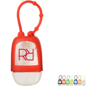 Vanilla Scented Antibacterial Hand Sanitizer with Silicone Sleeve - EV9252