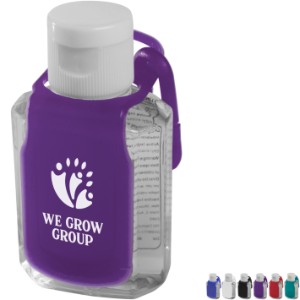 Protect™ Antibacterial Hand Sanitizer Gel with Caddy, 1oz. - EV9257