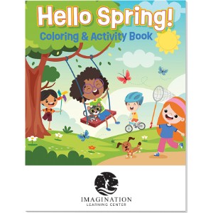 Hello Spring Coloring & Activity Book - CLB176