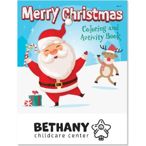 Merry Christmas Coloring & Activity Book - CLB177